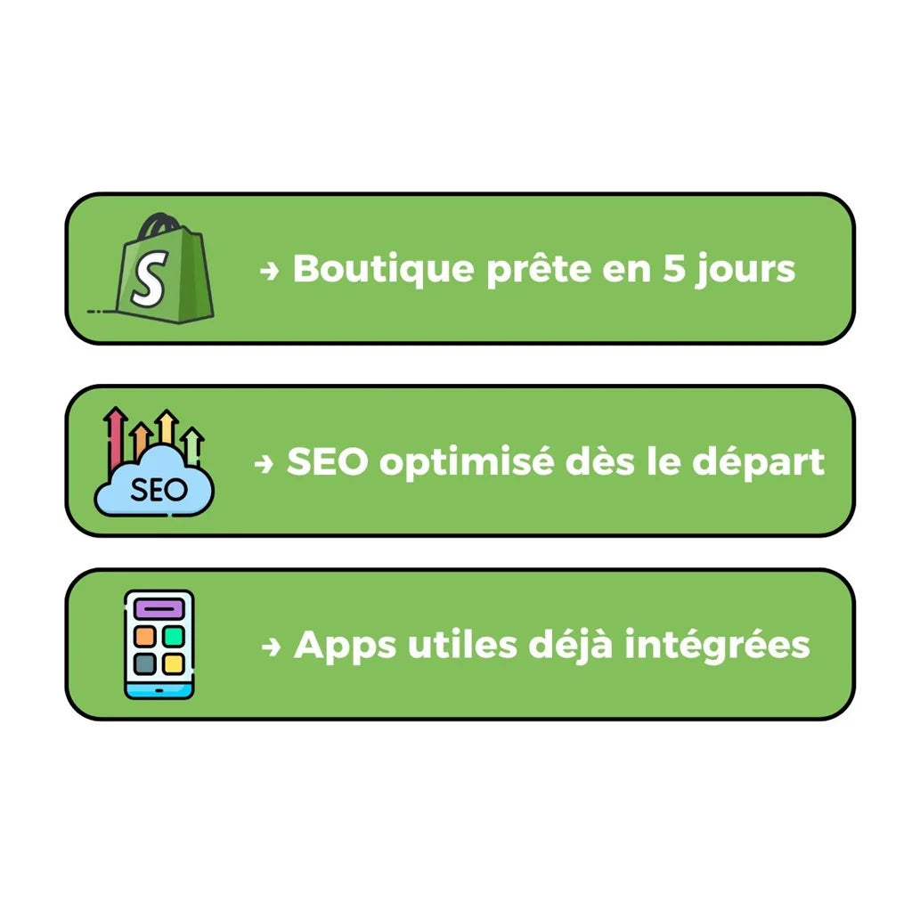 conception boutique shopify