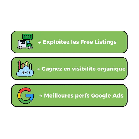 Optimisation flux Merchant Center