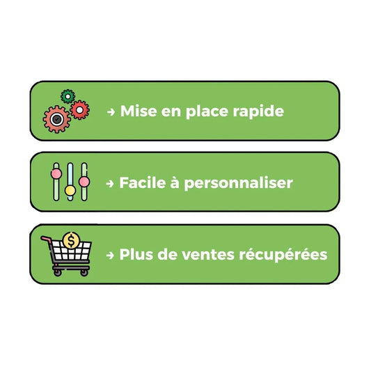 abandon panier shopify