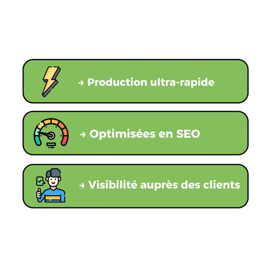 fiche produit shopify